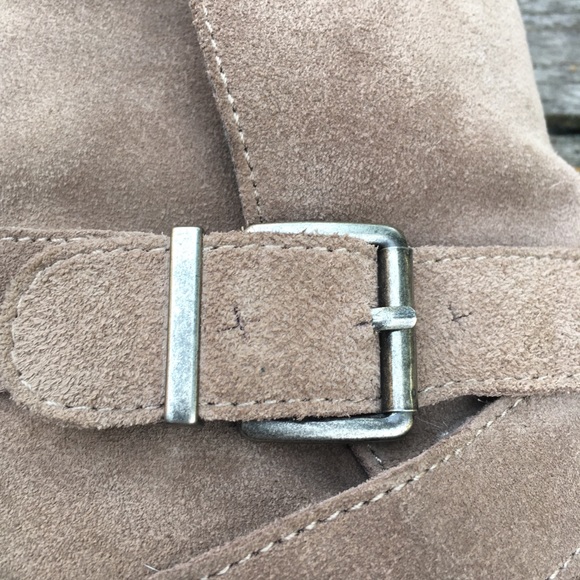 BCBG Generation Suede Heeled Ankle Booty - Picture 3 of 16